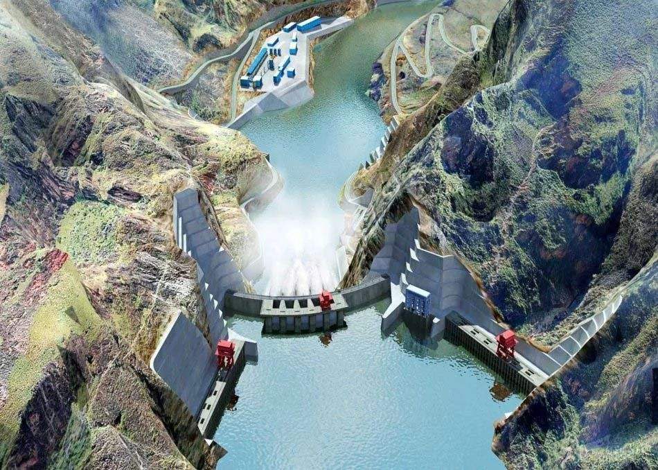 Wudongde Hydropower Station