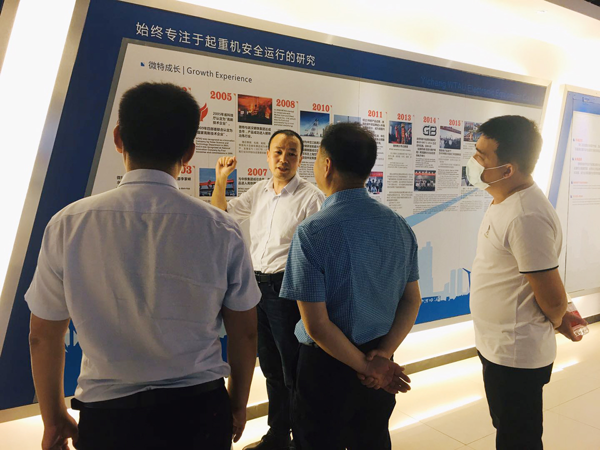 Zhengtian heavy industry visited Weite for inspection and exchange