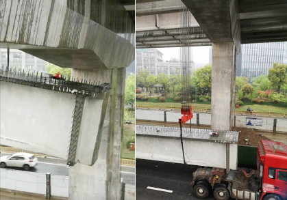 Application of height and angle limit alarm device in Expressway Construction